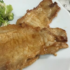 うちの肉定番！豚の生姜焼き（超簡単ですよ）